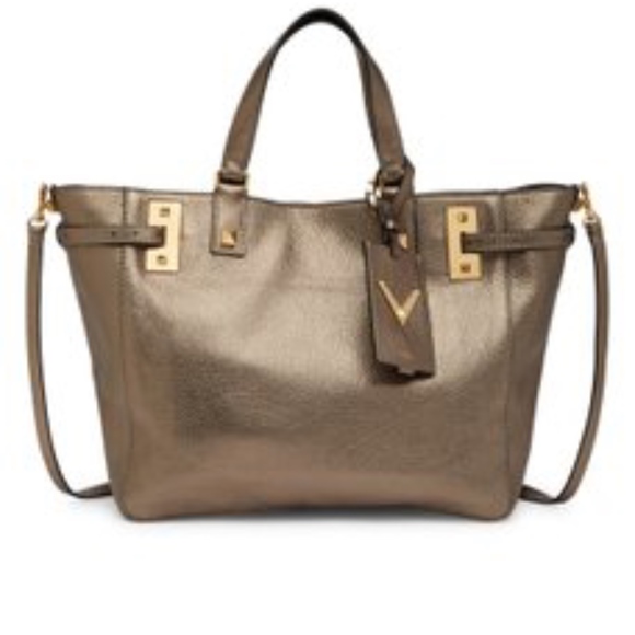 ❌HOLD❌Valentino Rockstud Metallic Tote Bag - Picture 2 of 8